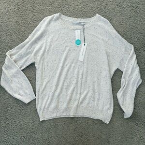 NWT Stitches & Stripes Speckled Sweater